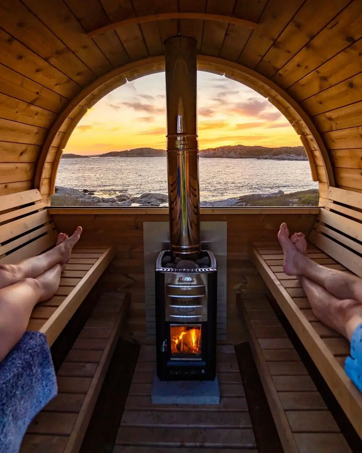 main sauna room